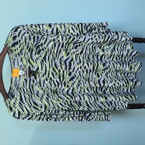 Ruby Rd. XL tunic blouse with 3/4 sleeves